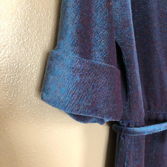 VINTAGE Parade NY Iridiscent Belted Midi Dress - Picture 3 of 7